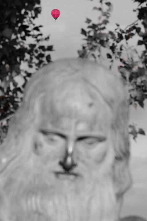 Leonardo's thought bubble